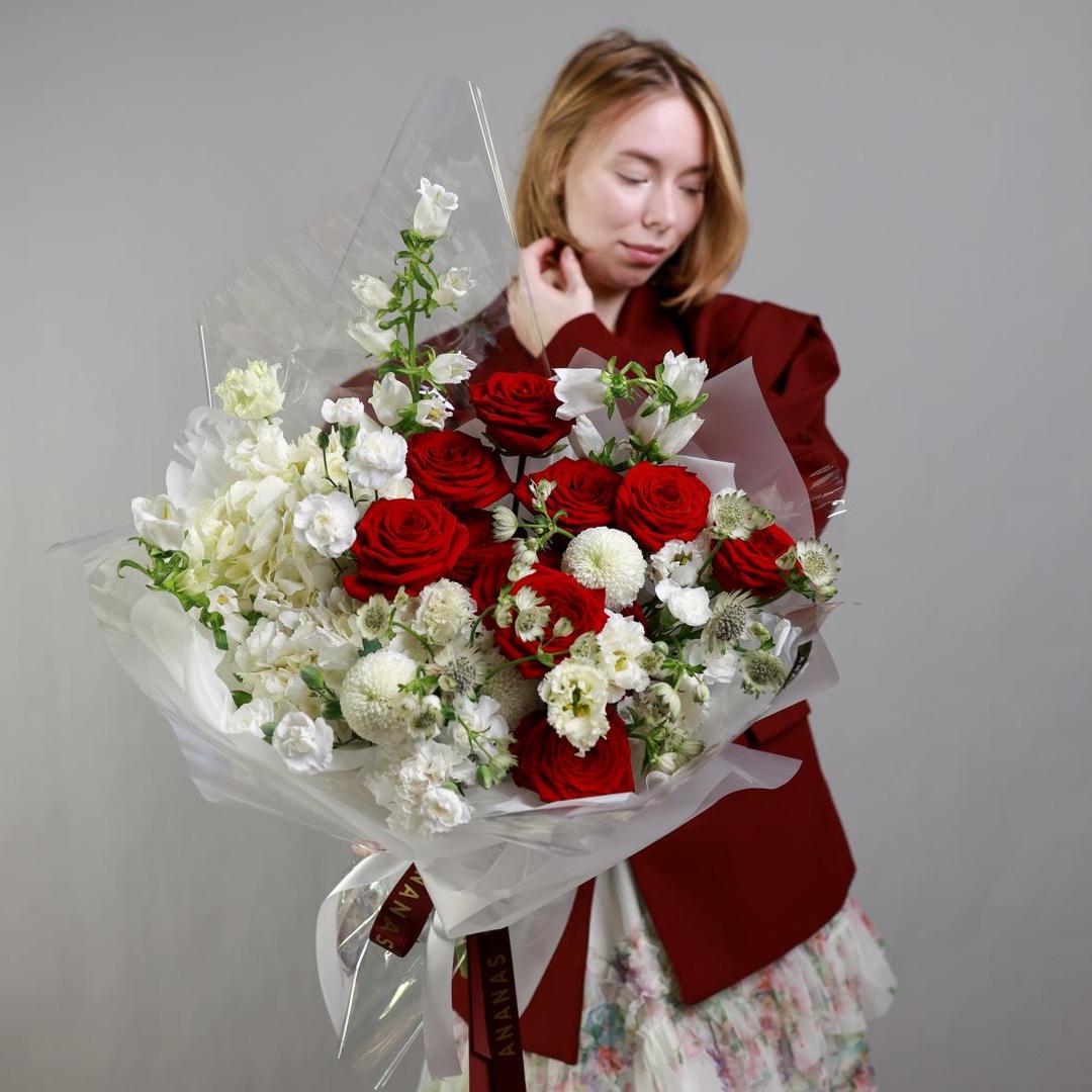 КБ букет с розами