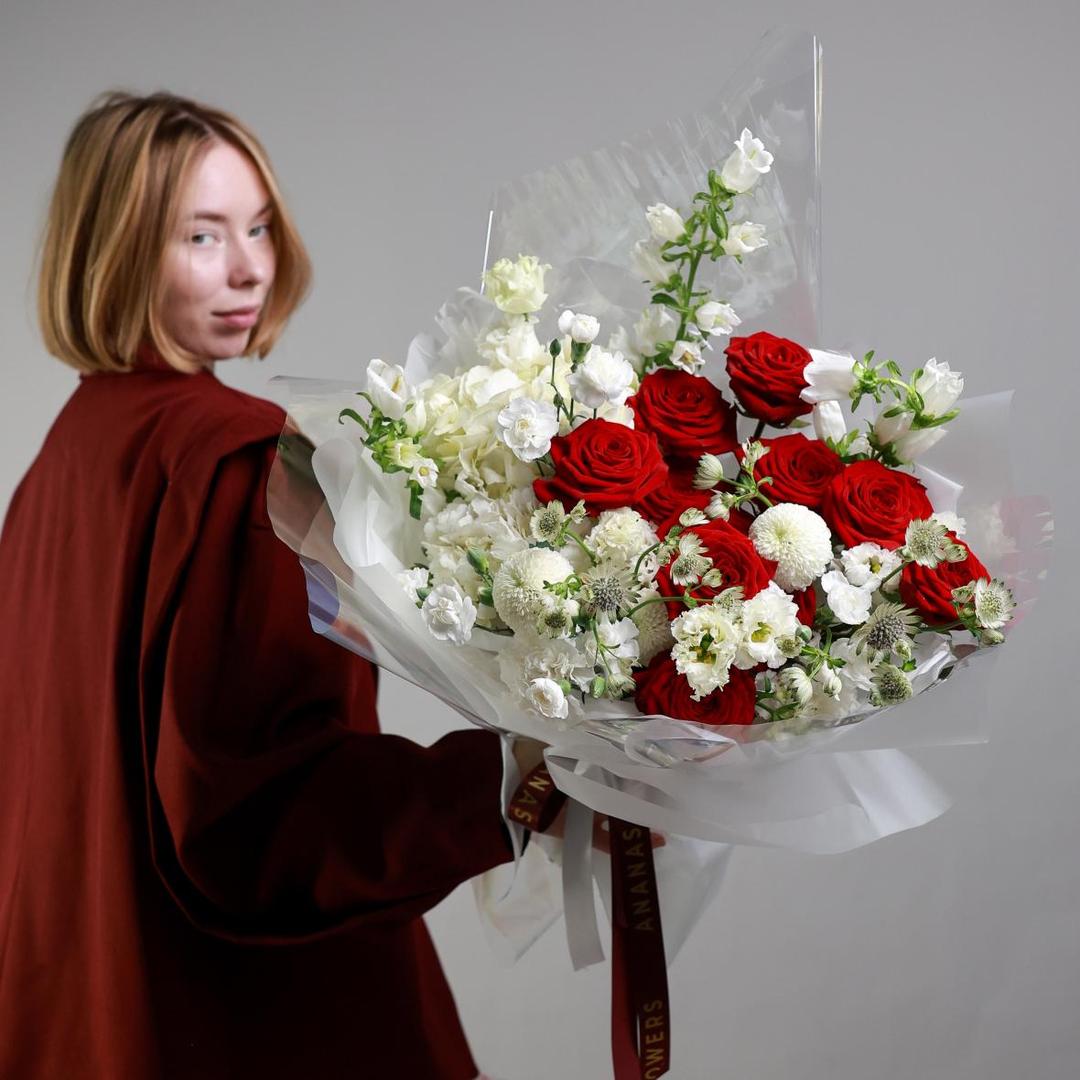 КБ букет с розами