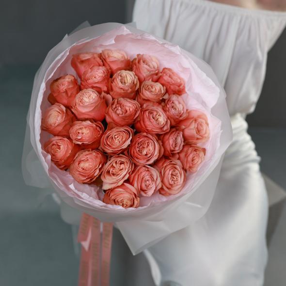 Монобукет из роз 40см