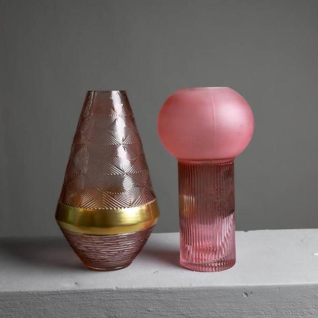 Ваза Розовый пломбир (в двух размерах)