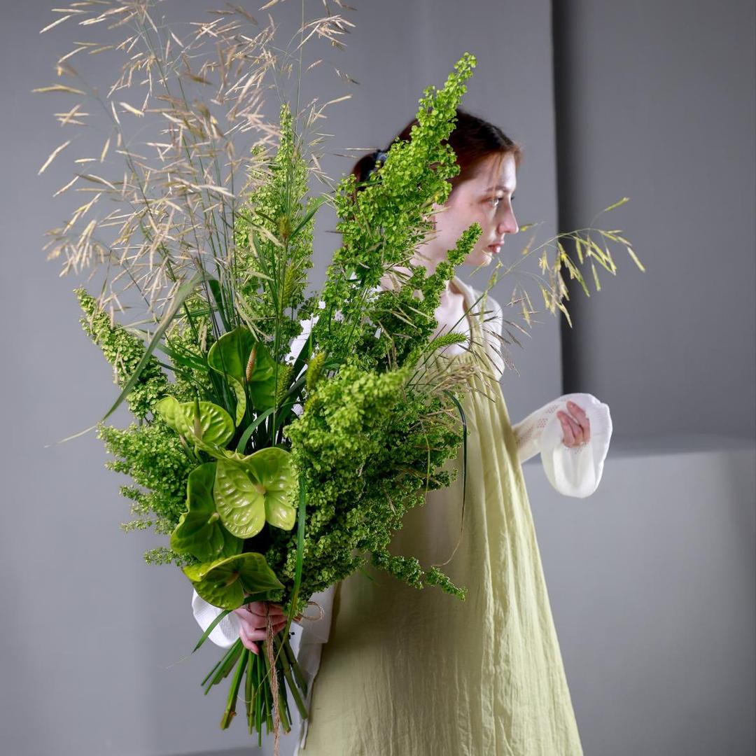 Авторский букет Сочная зелень